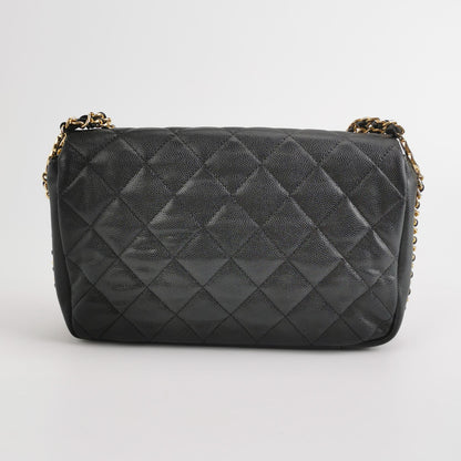 Flap Bag quilted CC turn-lock