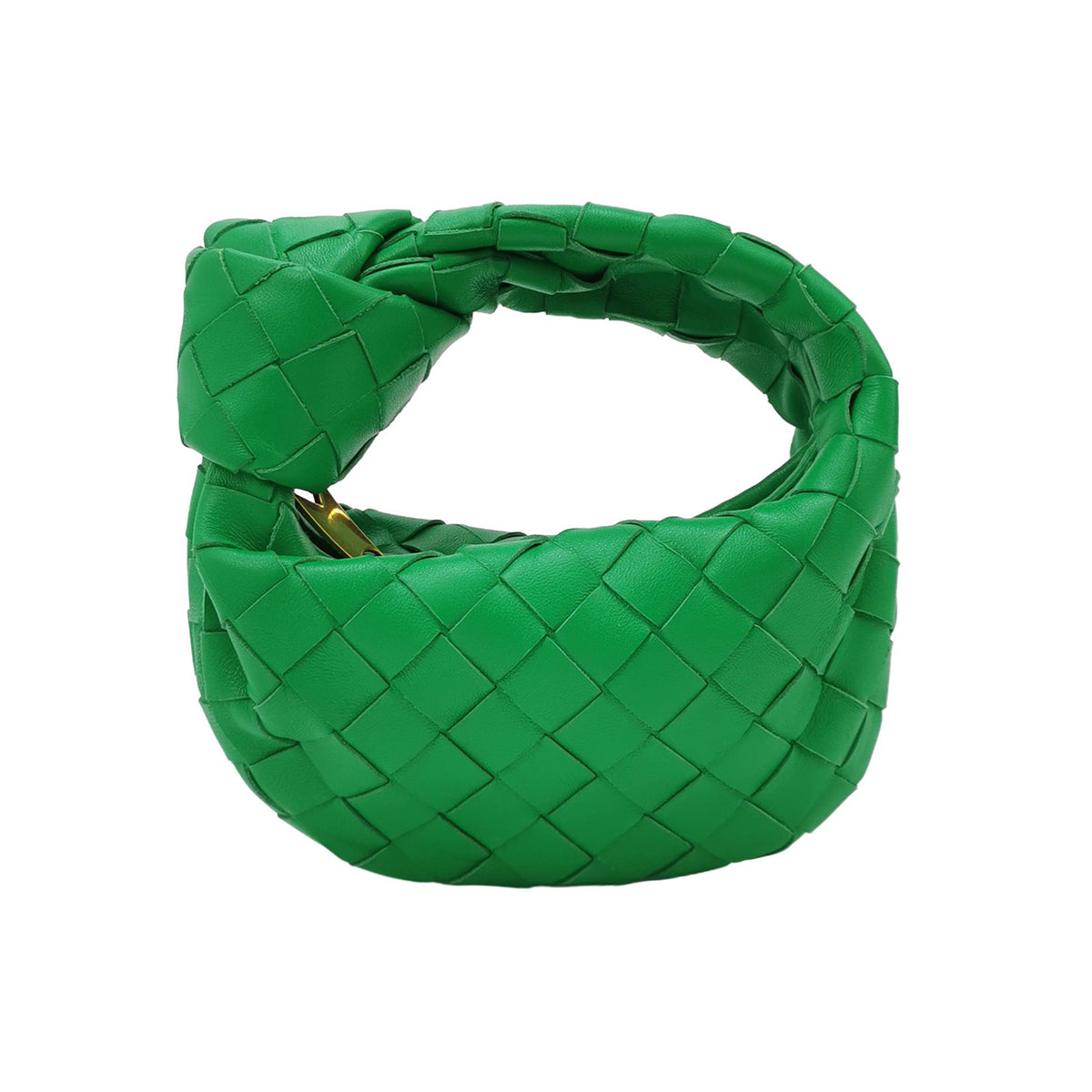 Bottega Veneta Bottega Veneta Jodie Lambskin Top-Handle Bag