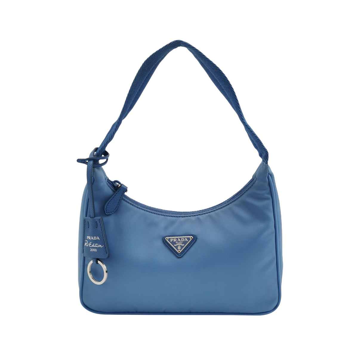 Prada Prada Hobo Nylon Top-Handle Bag