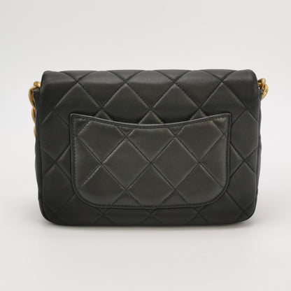Flap Bag Lambskin quilted CC turn-lock