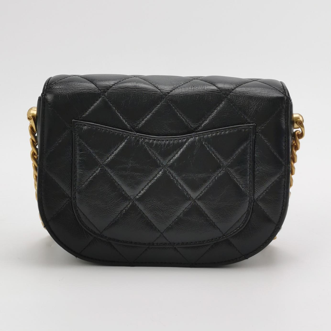 Flap Bag quilted CC turn-lock