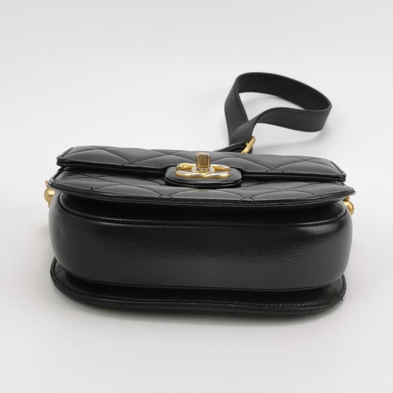 Flap Bag quilted CC turn-lock