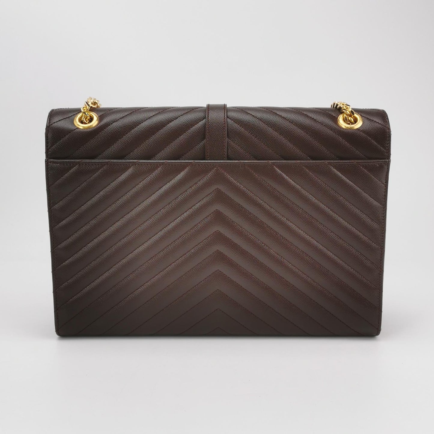 Envelope Large V quilted YSL