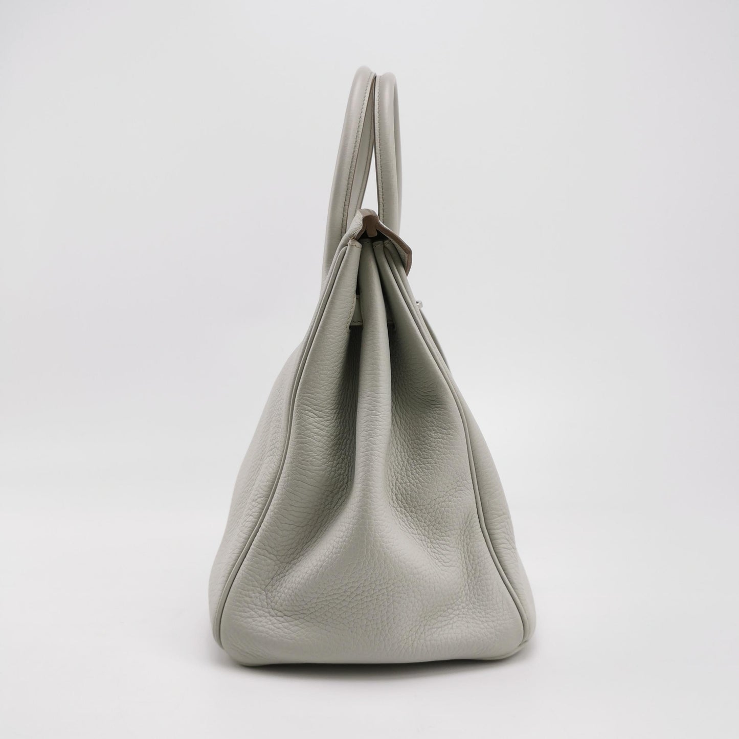 Birkin Gold 35 Togo Silver 01 White 80 Gray 7Q Blue O