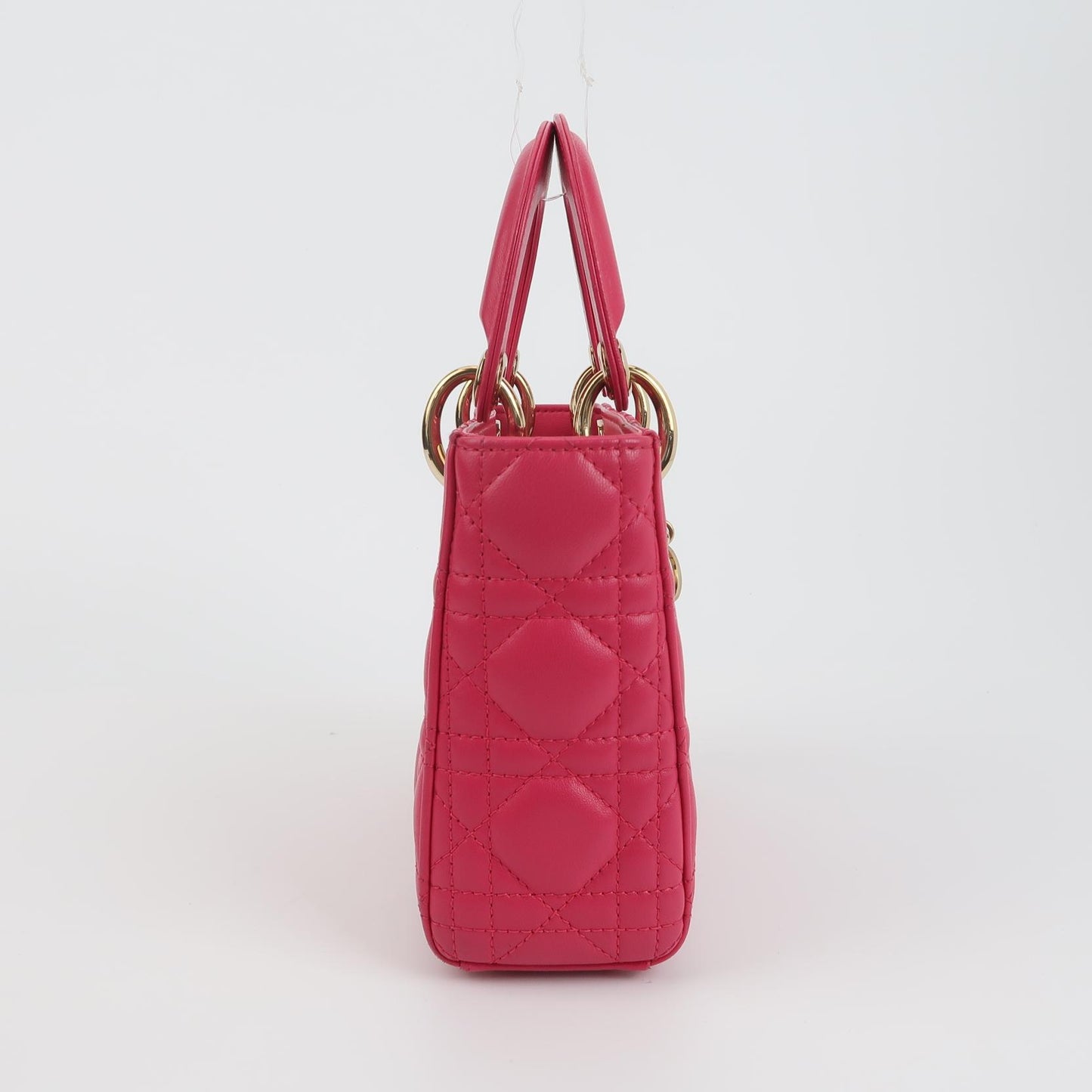 Lady Dior Lambskin Logo