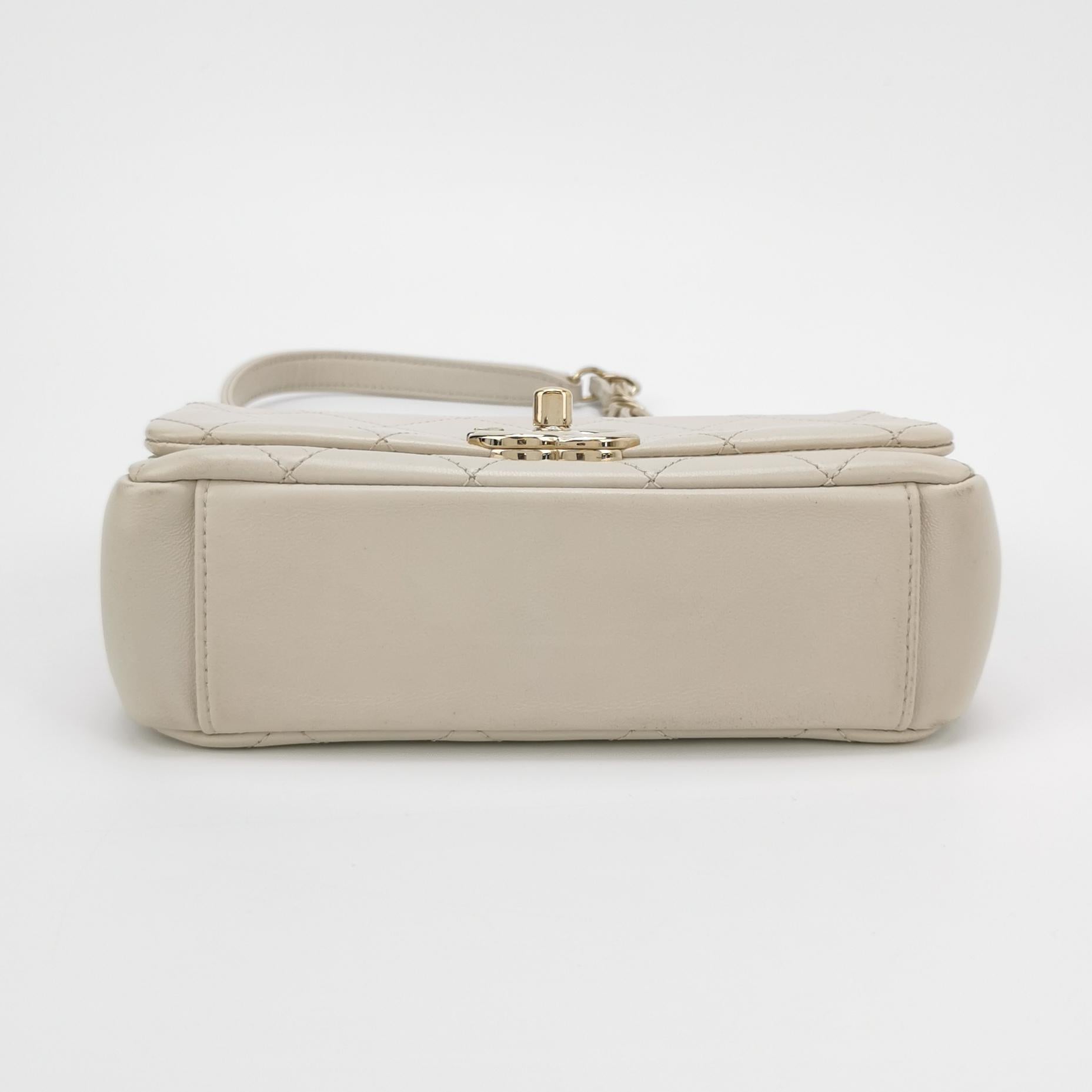 Flap Bag quilted CC turn-lock