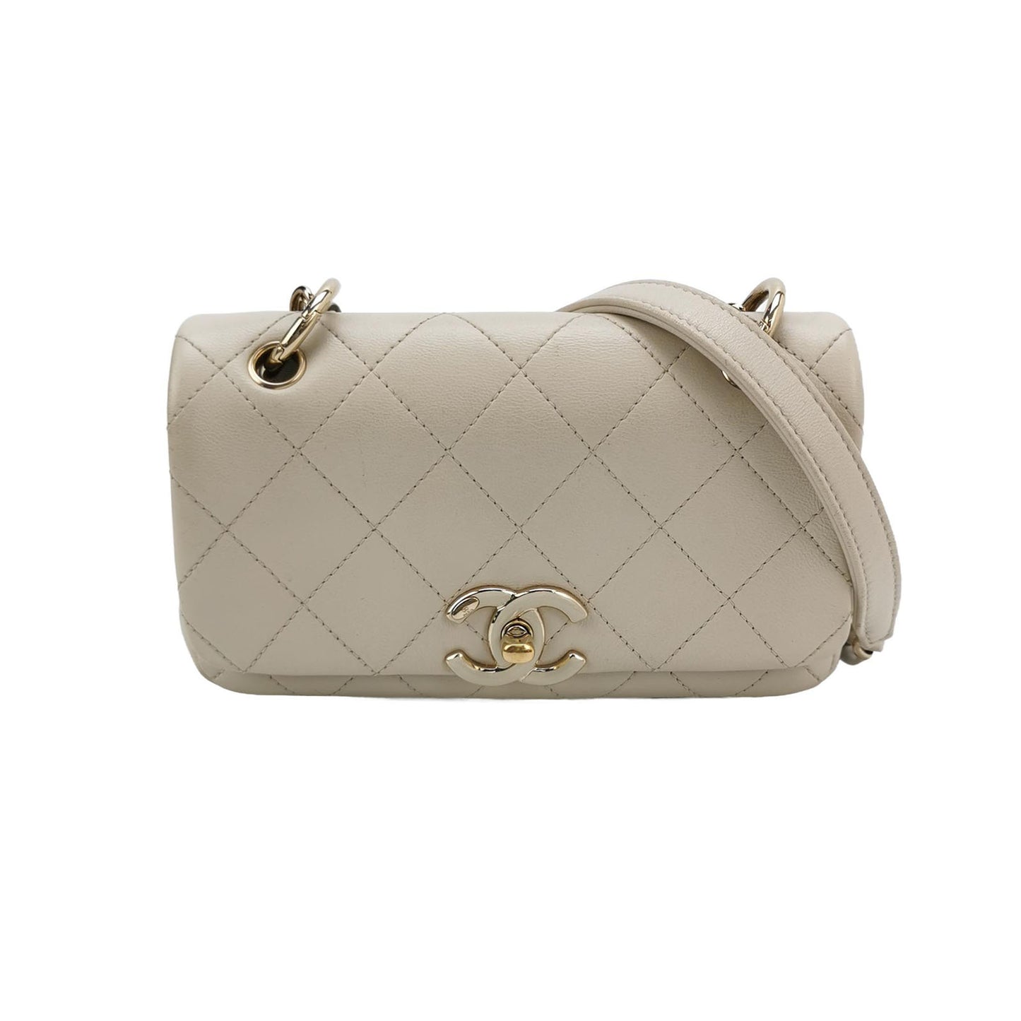 Flap Bag quilted CC turn-lock