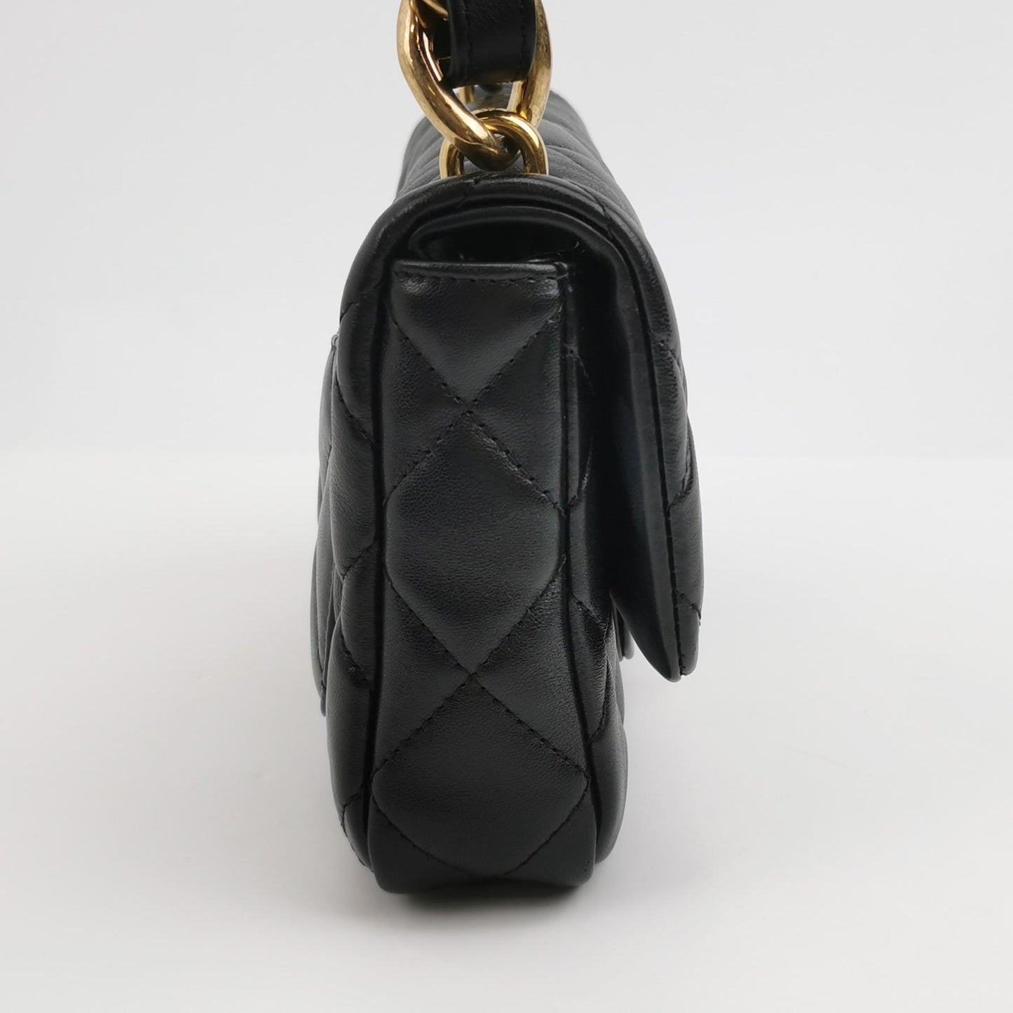 Flap Bag Lambskin quilted CC turn-lock