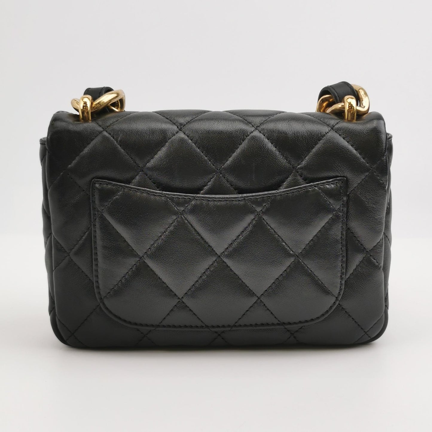 Flap Bag Lambskin quilted CC turn-lock