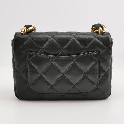 Flap Bag Lambskin quilted CC turn-lock