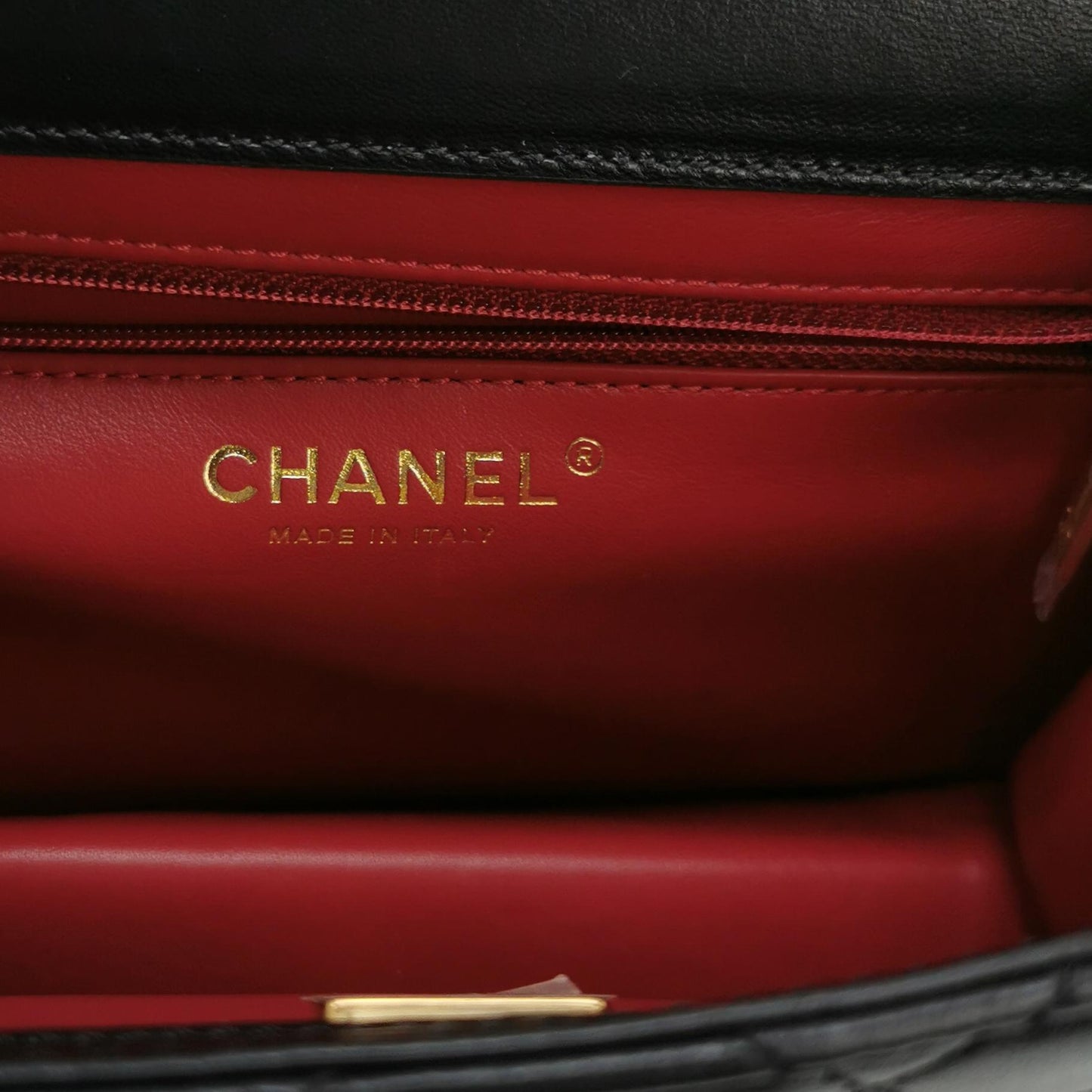 Flap Bag Lambskin quilted CC turn-lock logo