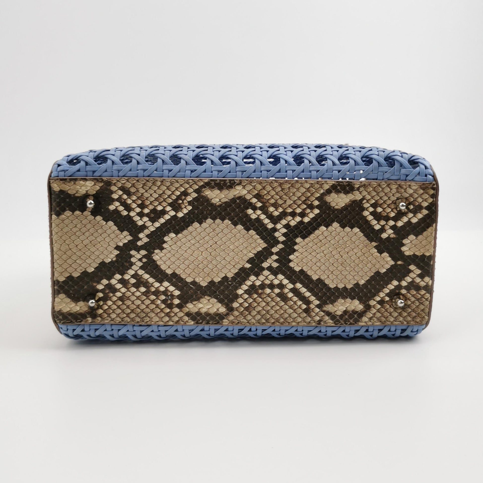 Lady Dior Medium Lambskin Logo