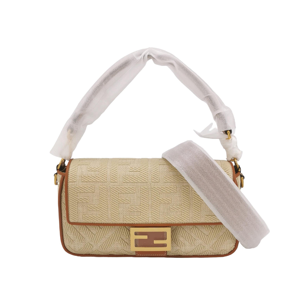 Fendi Fendi Baguette Medium Colorblock Calfskin Other Shoulder Bag