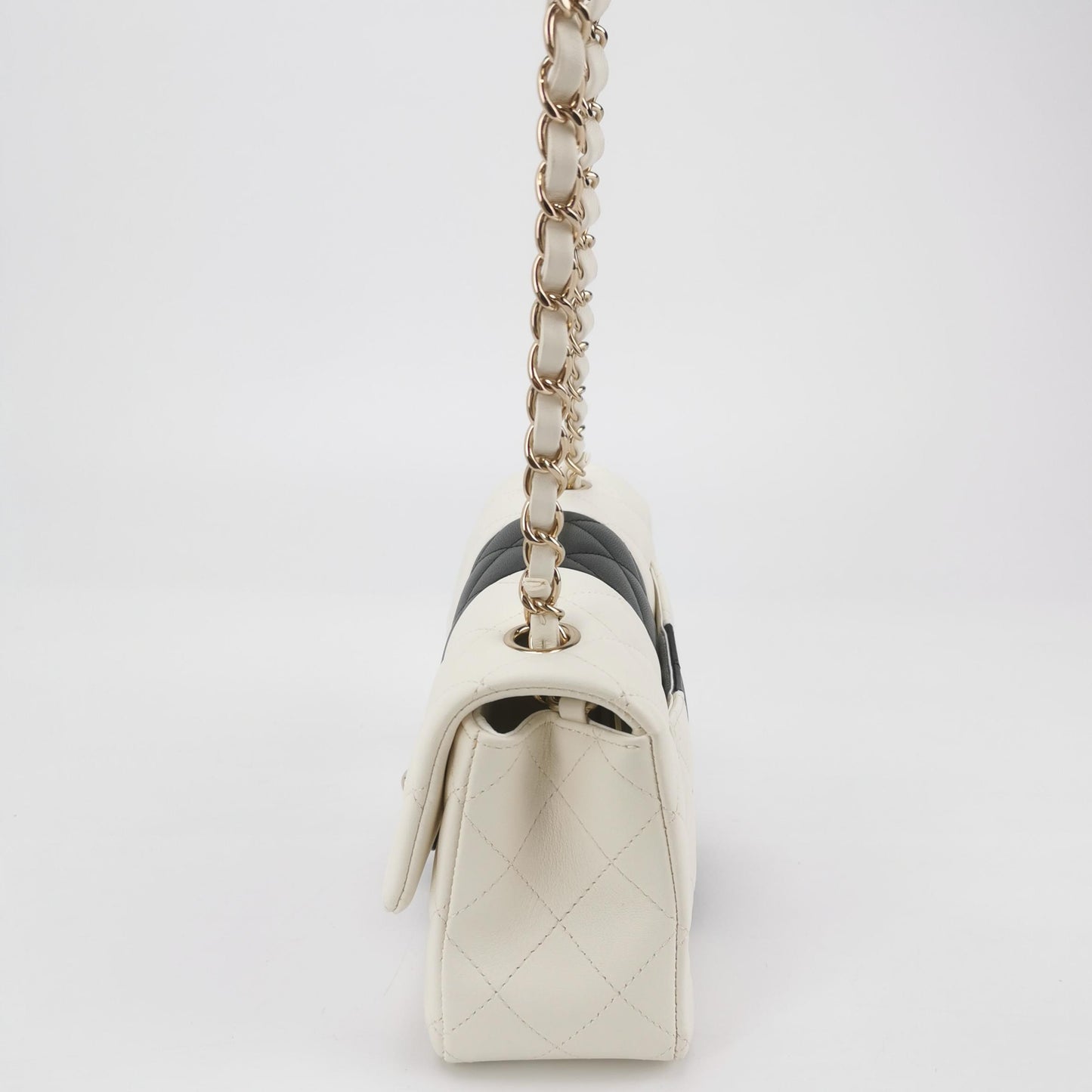 Classic Flap Seasonal limited Edition Mini Lambskin quilted CC turn-lock