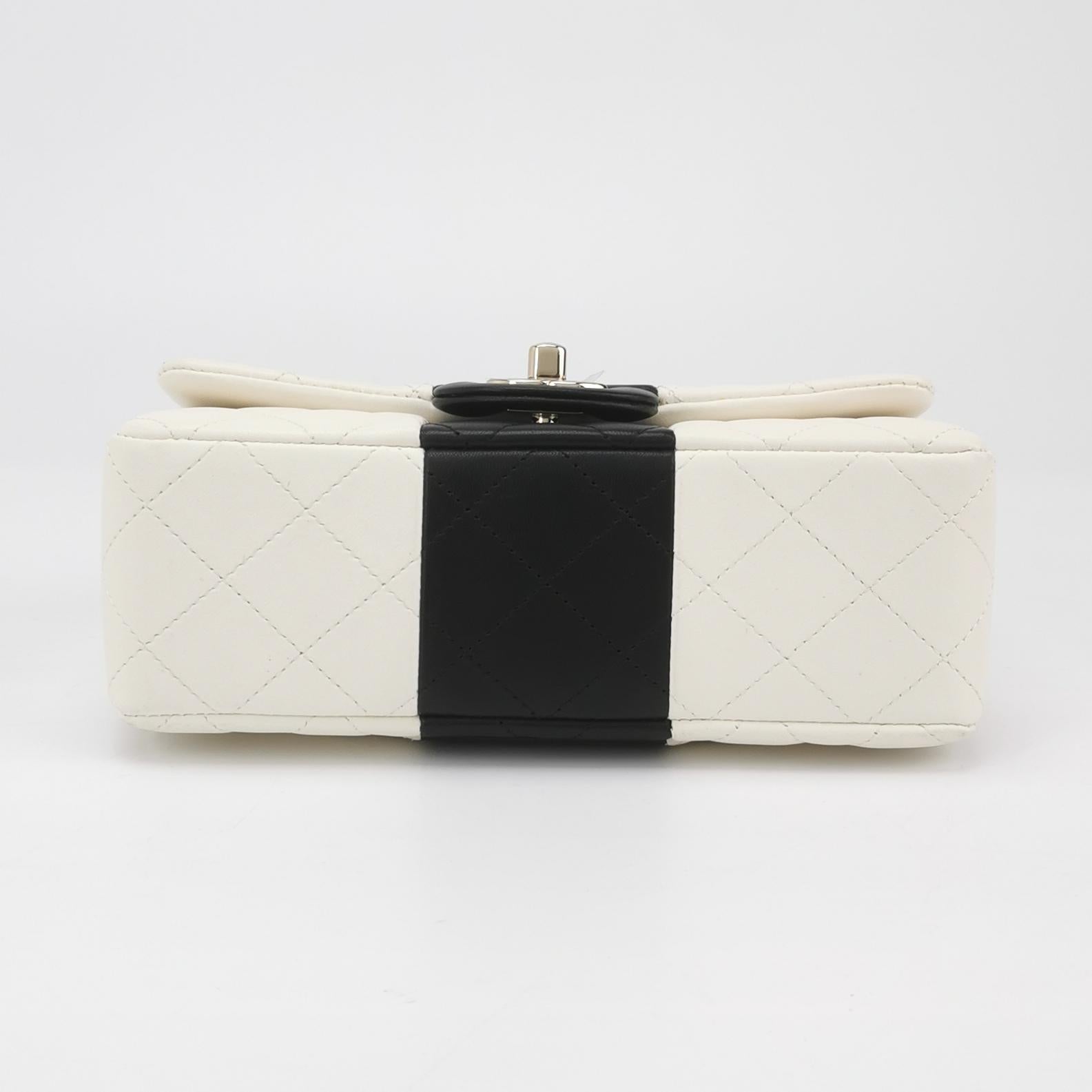 Classic Flap Seasonal limited Edition Mini Lambskin quilted CC turn-lock