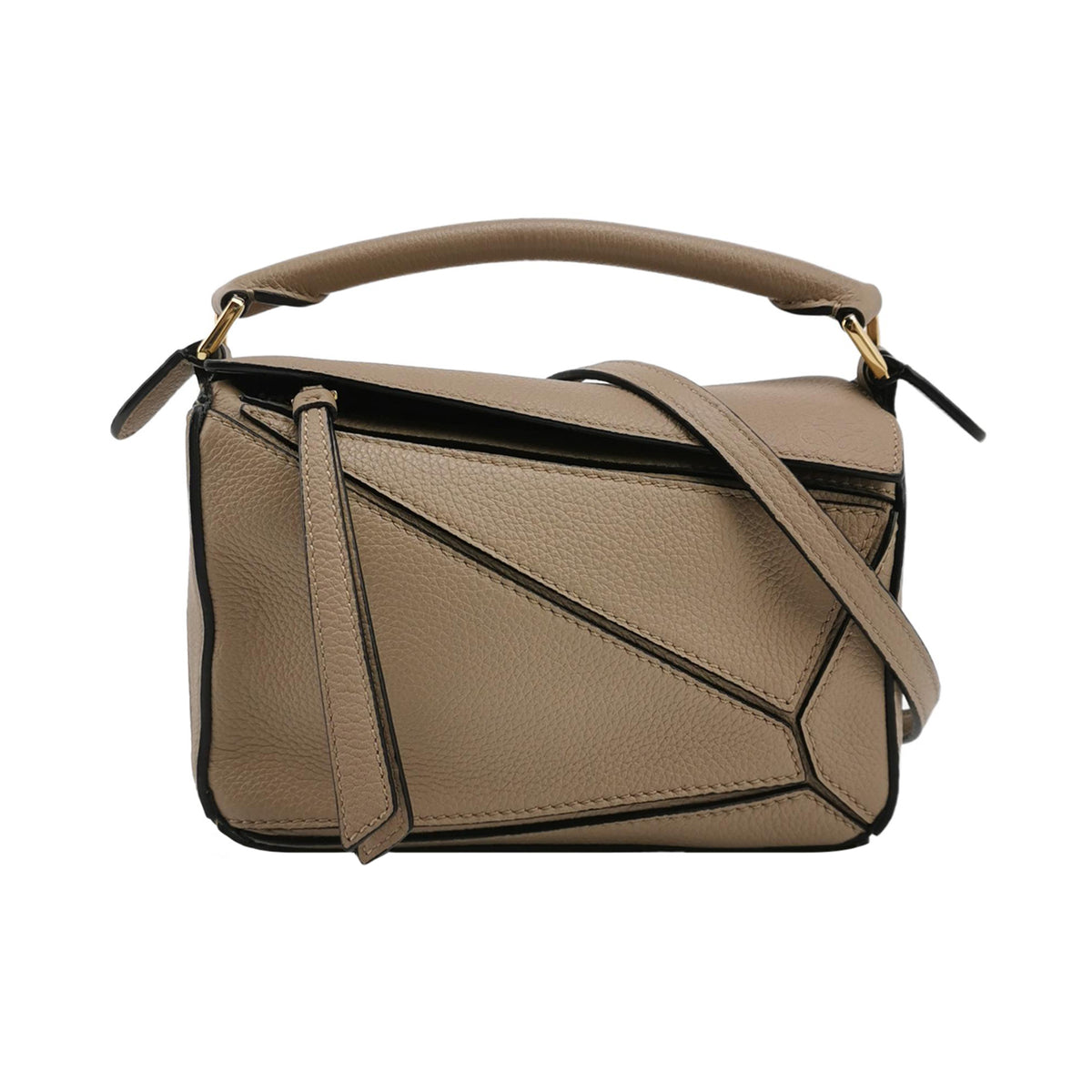 Loewe Loewe Puzzle Mini Calfskin Crossbody Bag