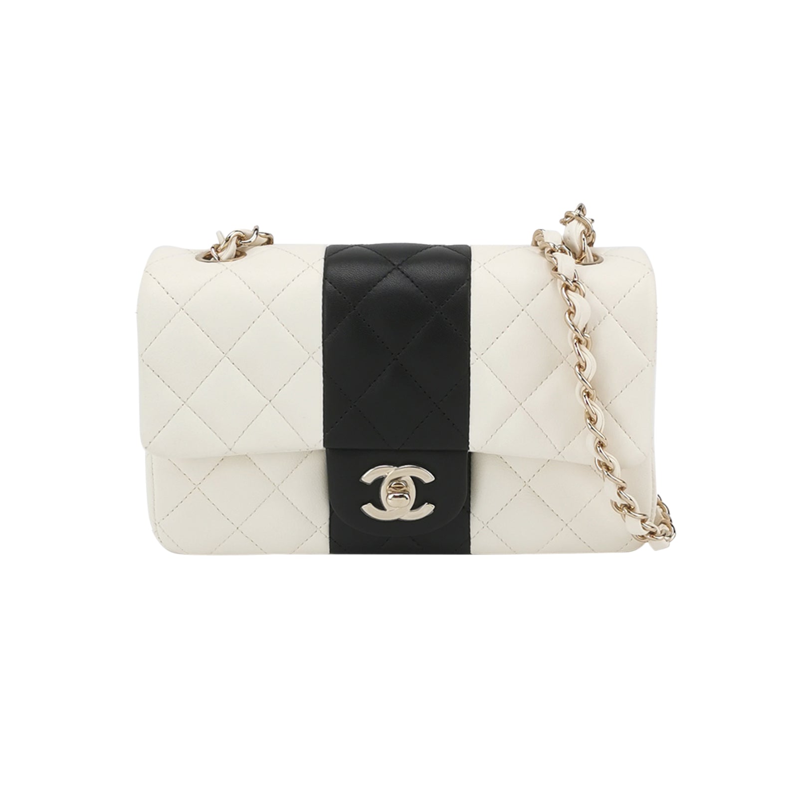 Classic Flap Seasonal limited Edition Mini Lambskin quilted CC turn-lock