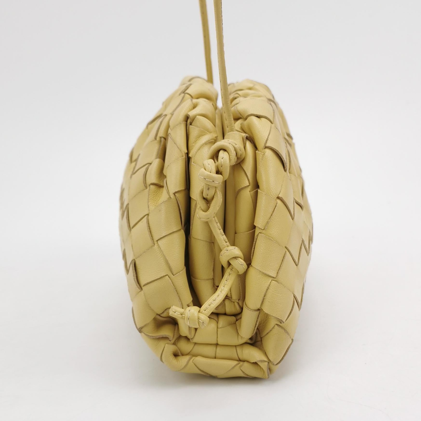 Pouch Lambskin Intrecciato