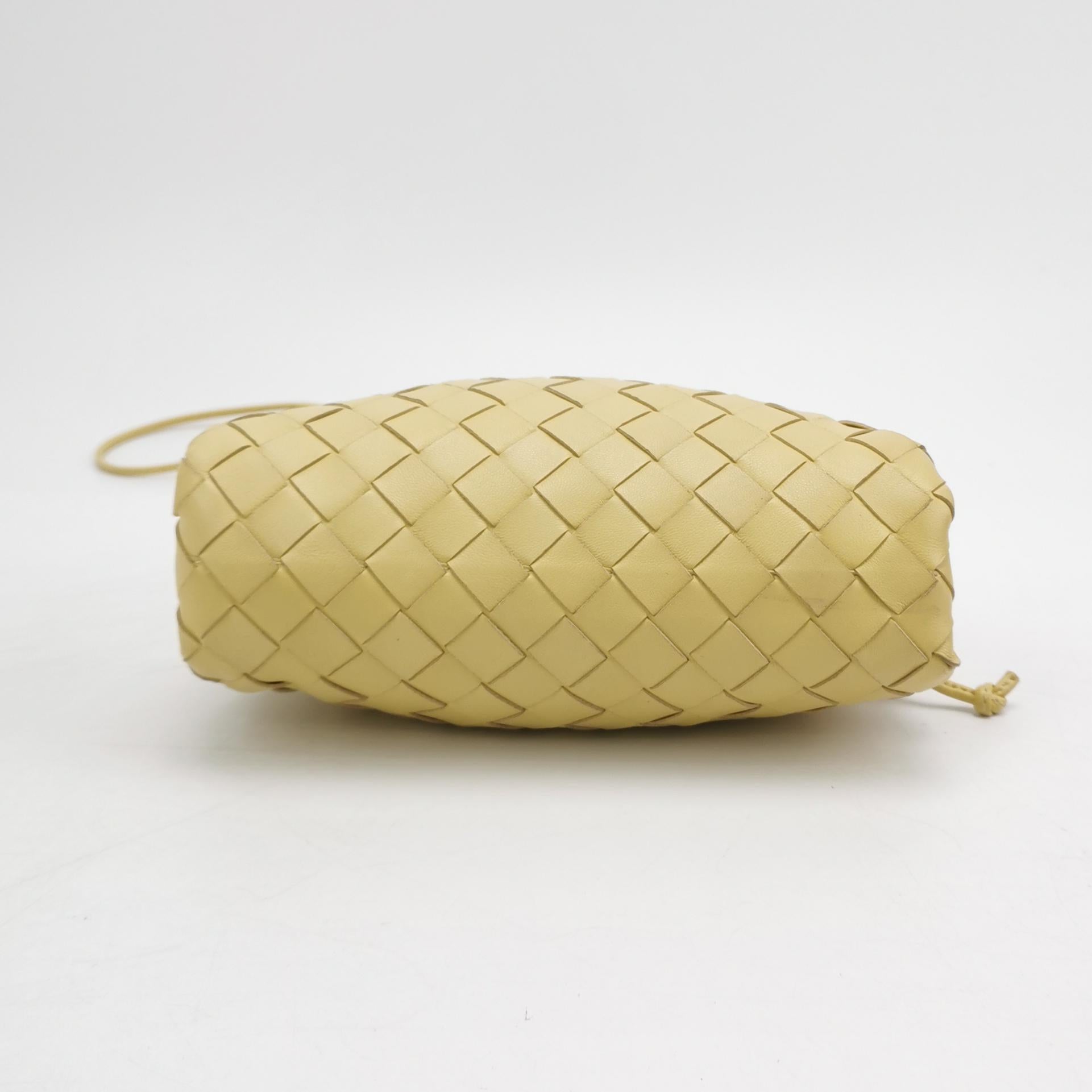 Pouch Lambskin Intrecciato