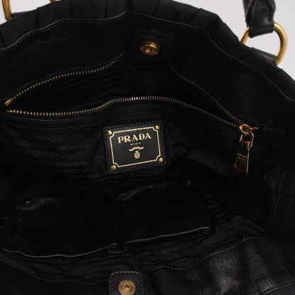 Gaufre Lambskin Nylon Logo