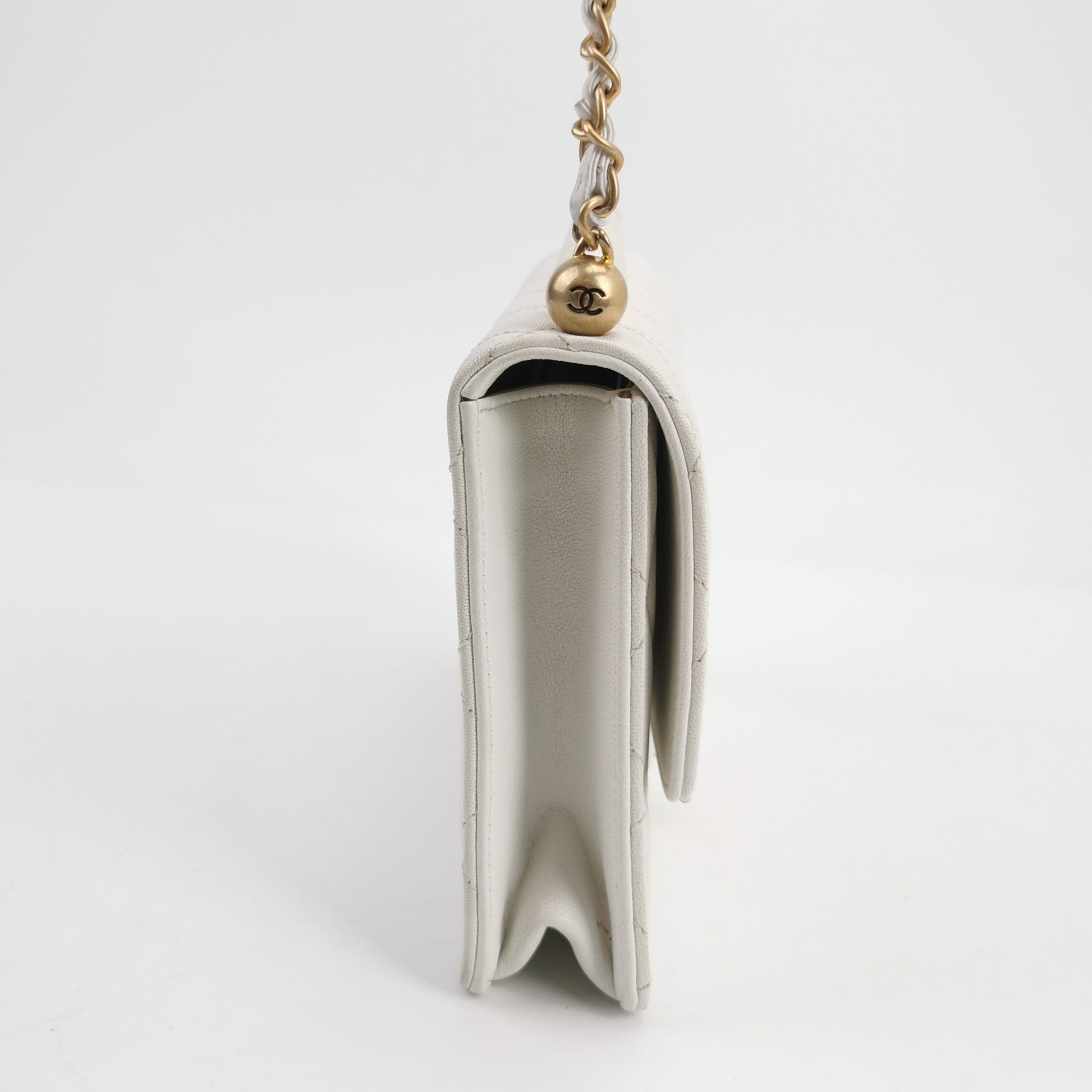 Flap Bag Lambskin quilted CC turn-lock