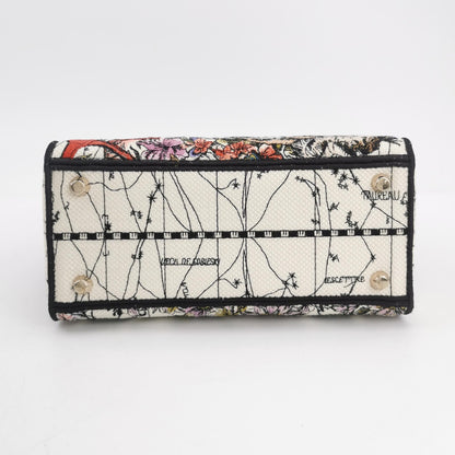 Lady Dior Medium Canvas Logo