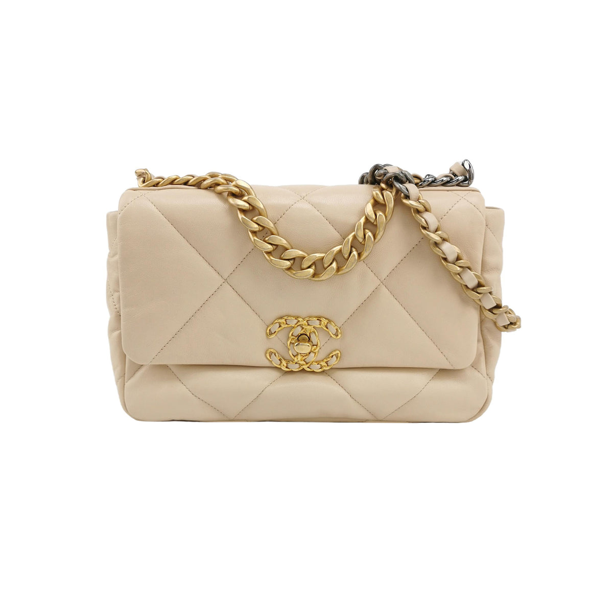 Chanel Chanel 19Bag Small Lambskin Crossbody Bag