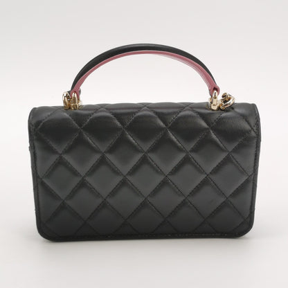 Flap Bag Lambskin quilted CC turn-lock Logo