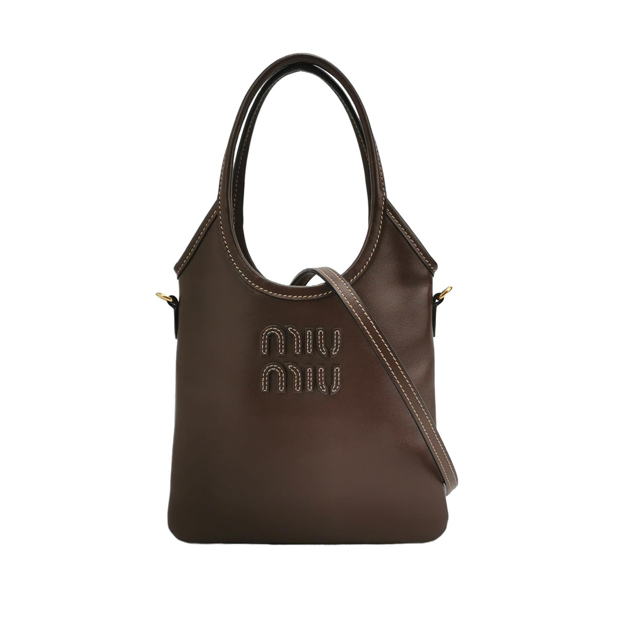 Miu Miu Ivy Mini Leather Shoulder Bag