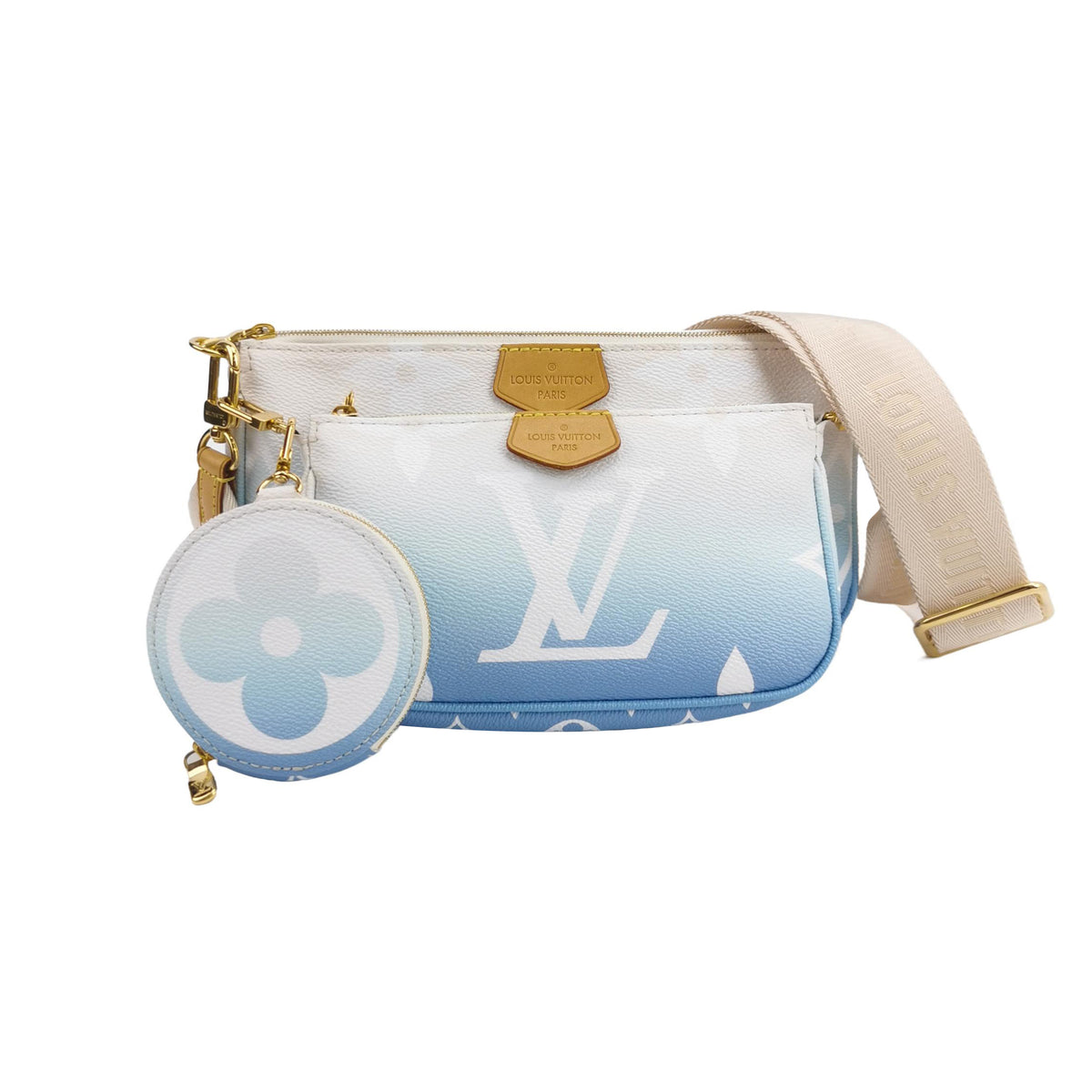 Louis Vuitton (LV) Louis Vuitton Multi Pochette Accessories Gradient Shoulder Bag