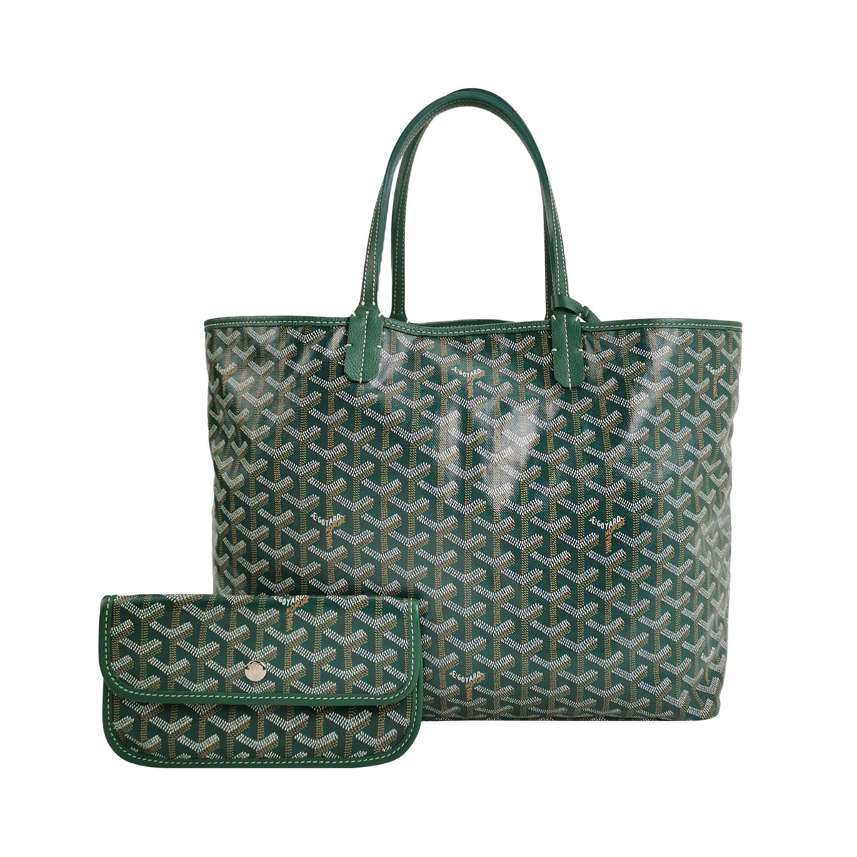 Goyard Goyard Saint Louis Small Colorblock Leather Shoulder Bag