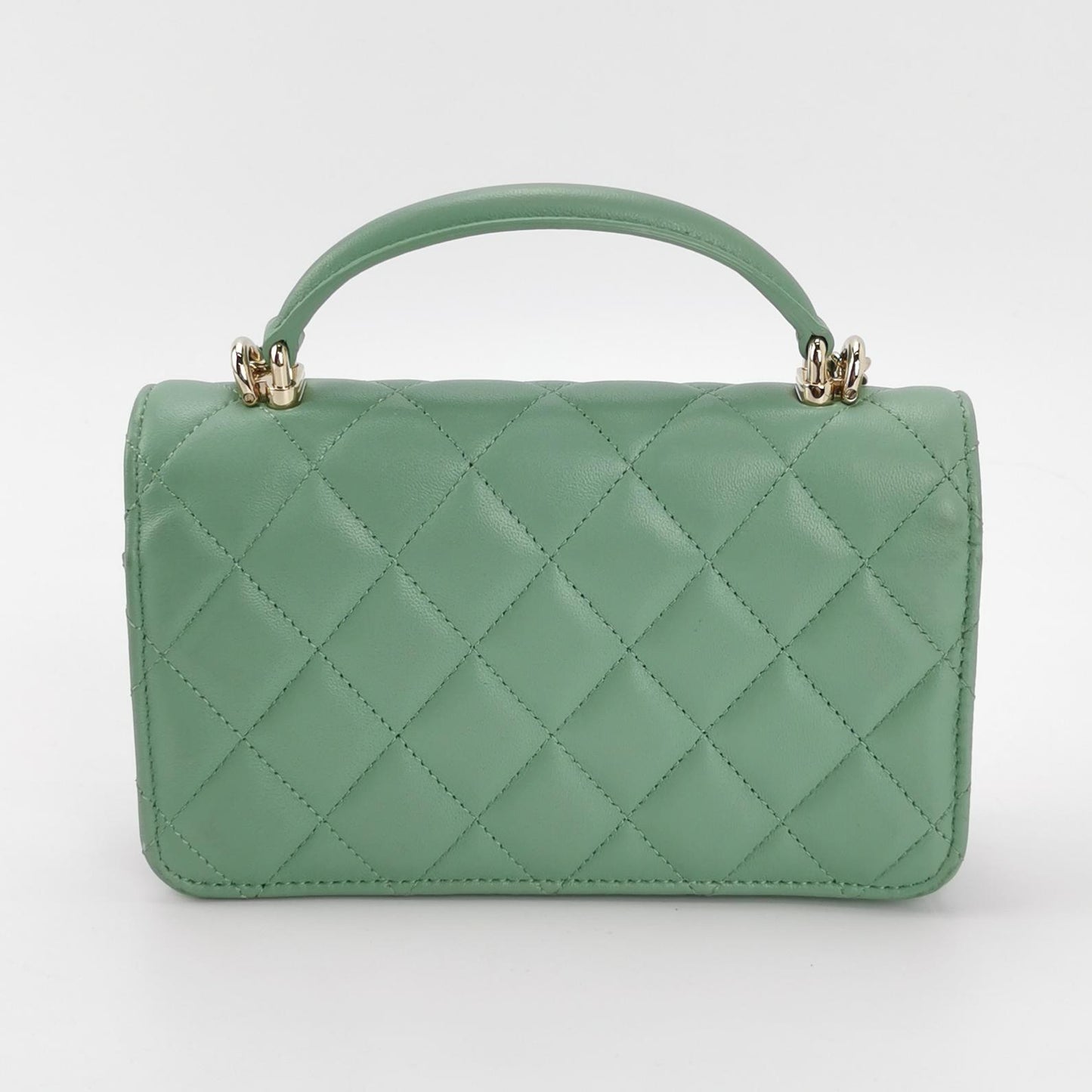 Flap Bag Lambskin quilted CC turn-lock