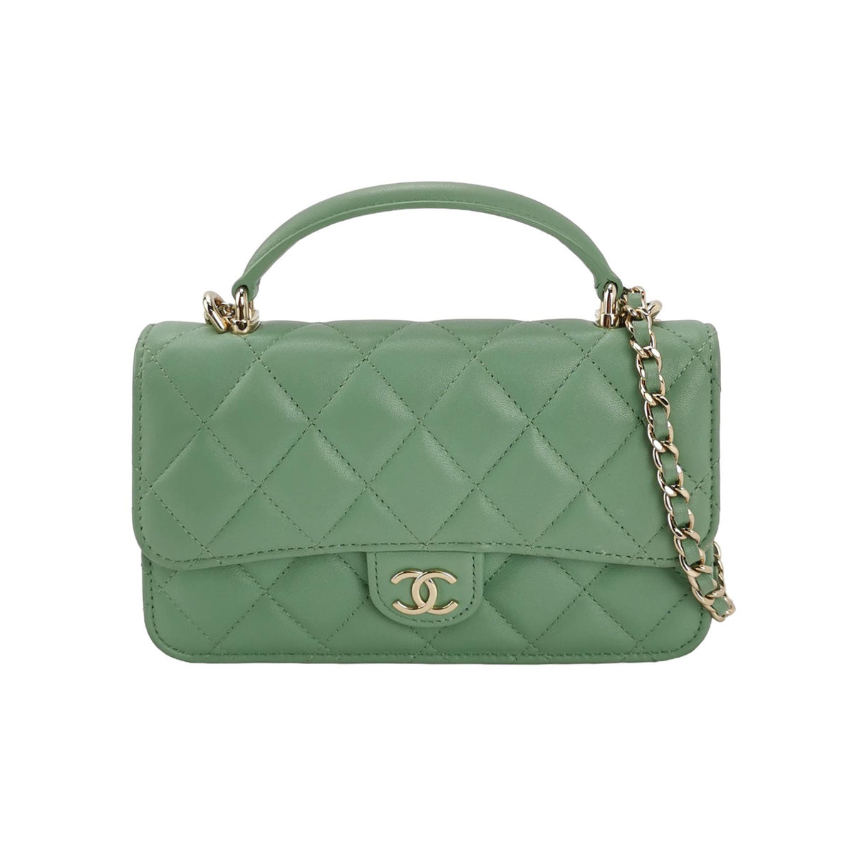 Chanel Chanel Flap Bag Lambskin Crossbody Bag