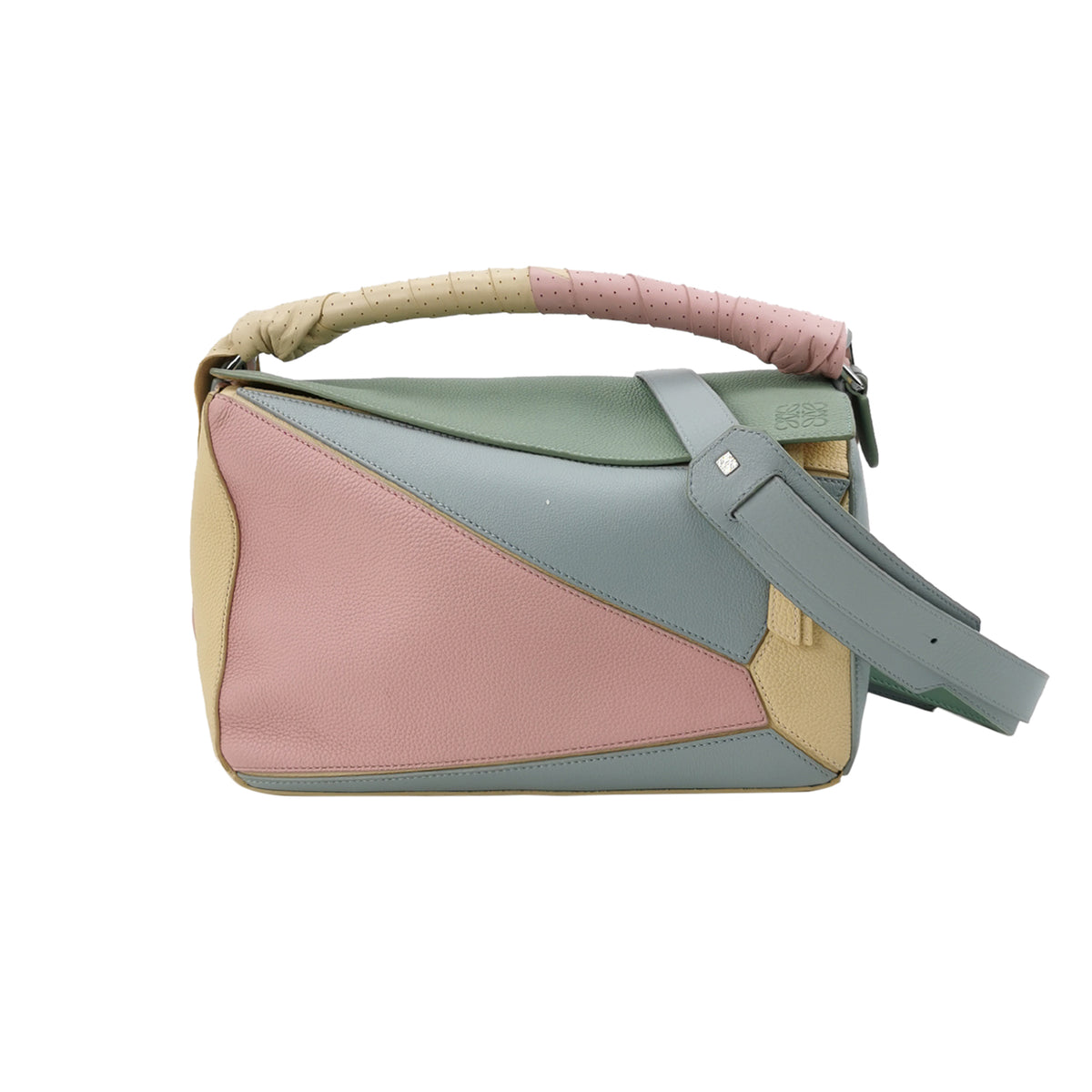 Loewe Loewe Puzzle Medium Multicolor Lambskin Shoulder Bag