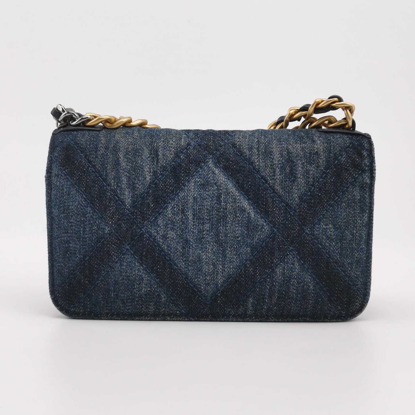 19Bag Denim CC turn-lock