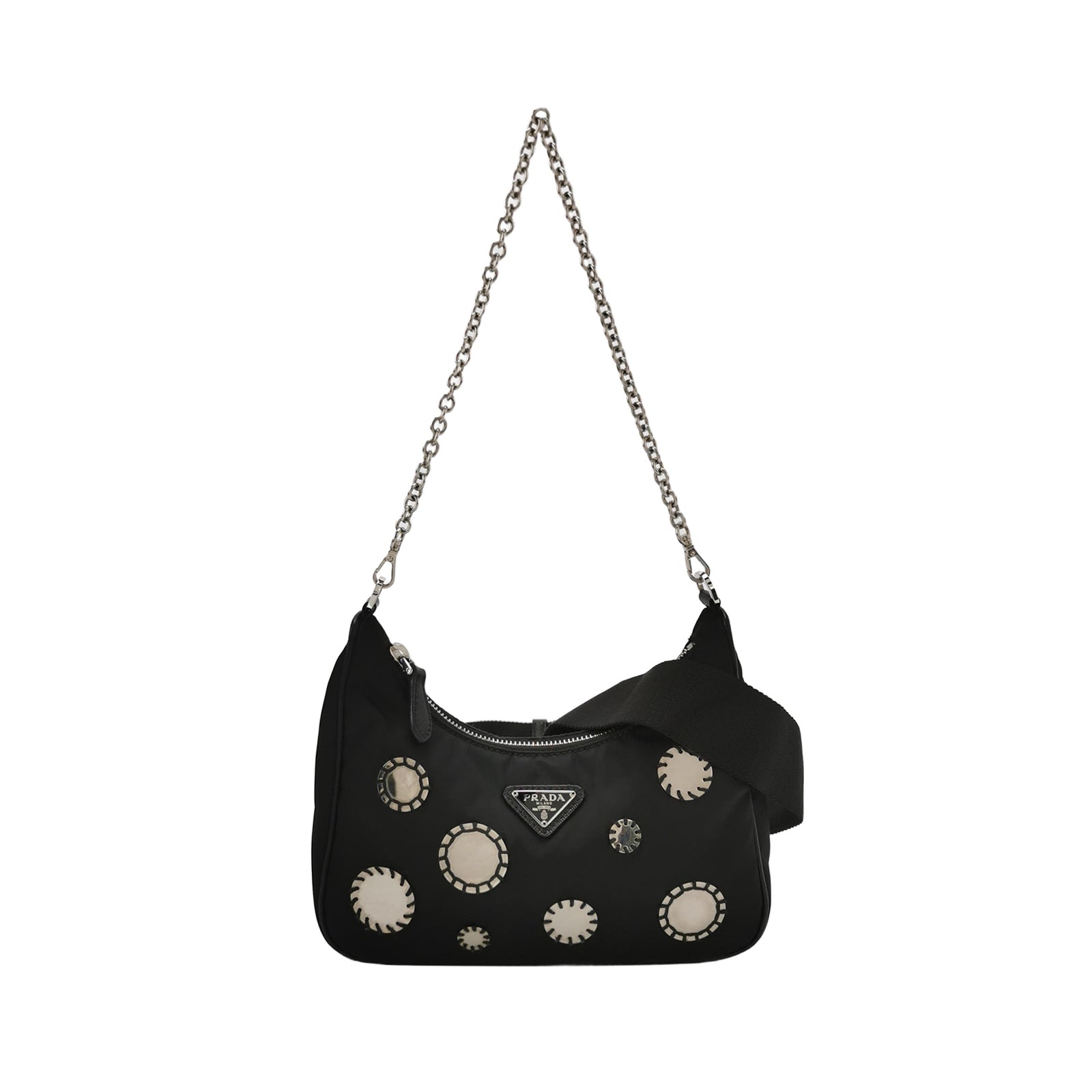 Prada Hobo Nylon Gold