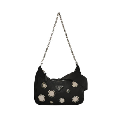 Prada Hobo Nylon Gold