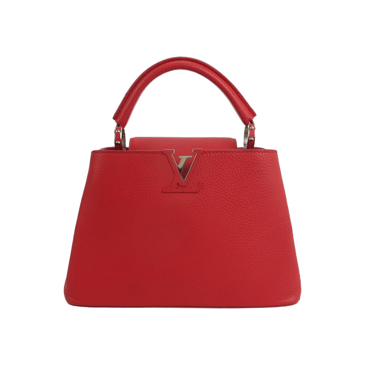 Louis Vuitton (LV) Louis Vuitton Capucines BB Leather Top-Handle Bag