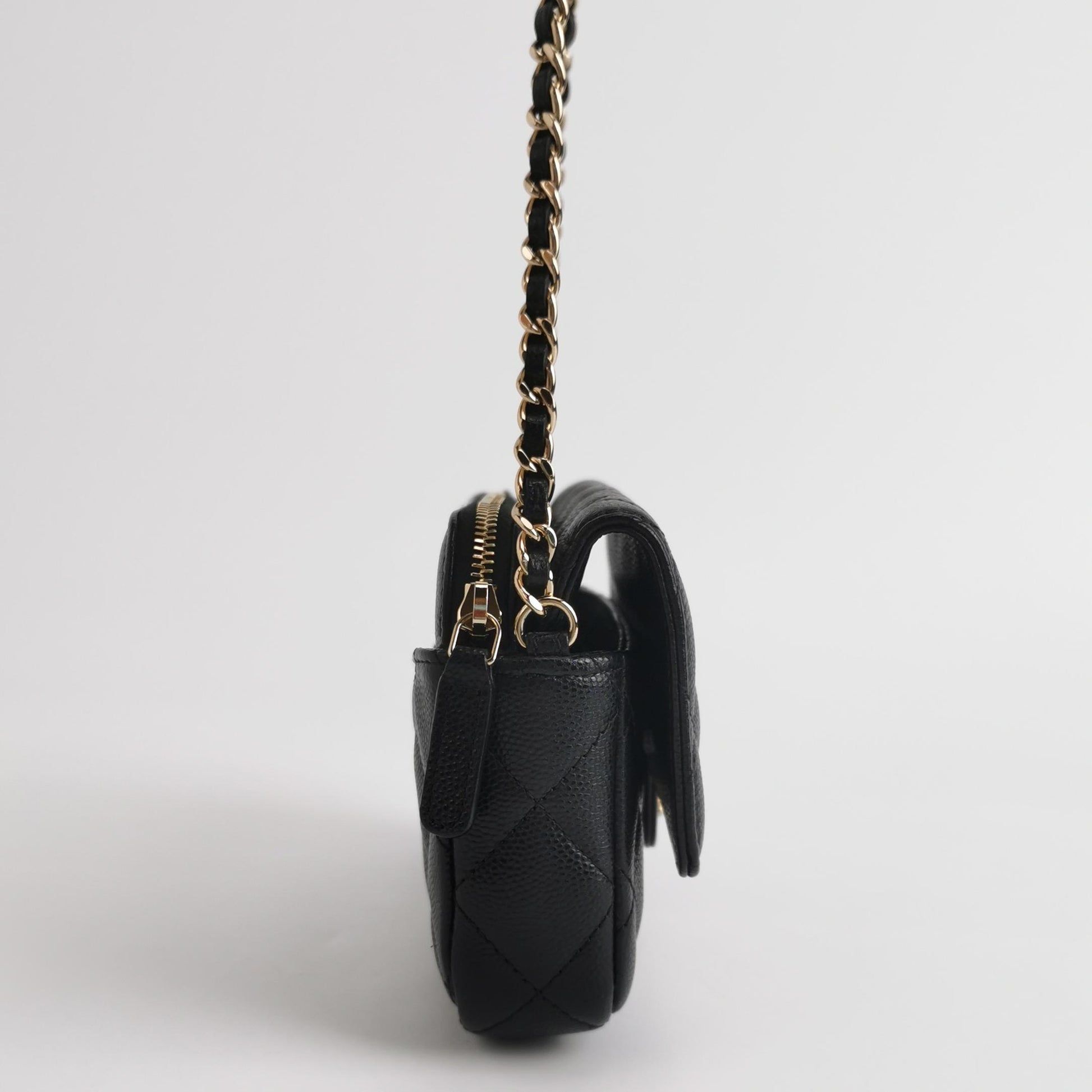 Flap Bag quilted CC turn-lock logo