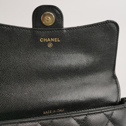 Flap Bag quilted CC turn-lock logo