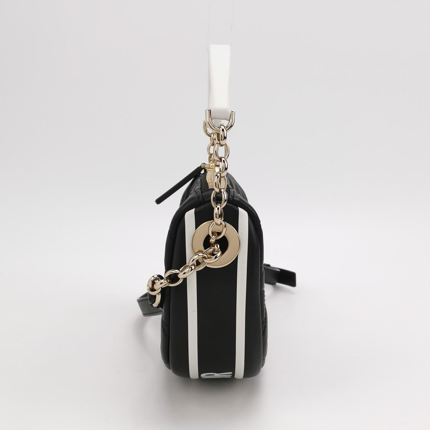 Vibe Hobo Bag Small Lambskin White Gold