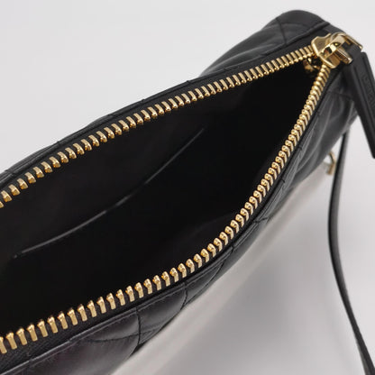 Vibe Hobo Bag Small Lambskin White Gold