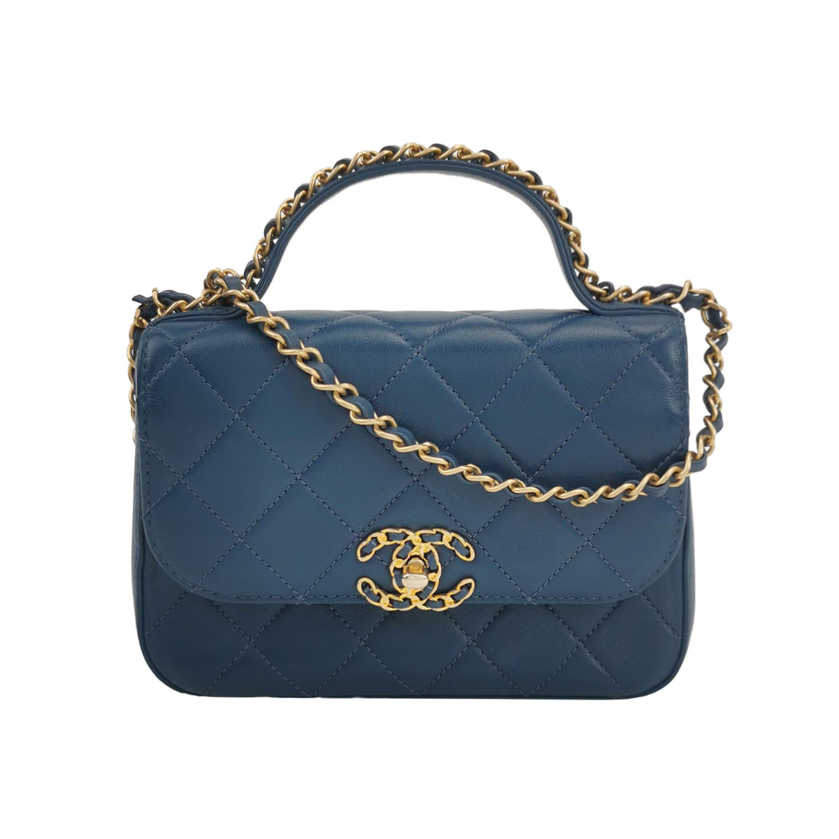 Chanel Chanel 19Bag Small Lambskin Shoulder Bag