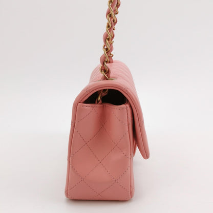 Classic Flap Seasonal limited Edition Mini Lambskin quilted CC turn-lock