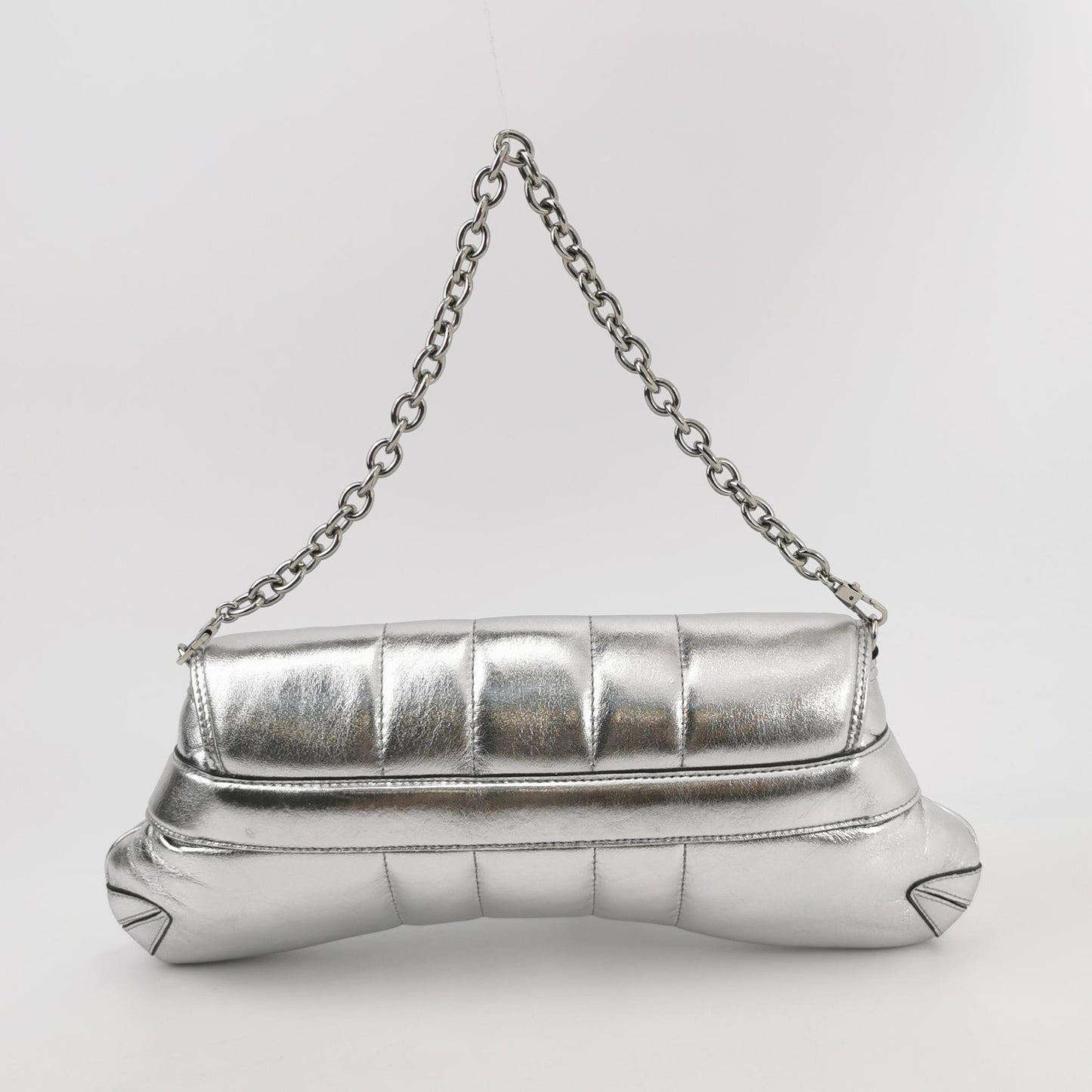 Horsebit Chain Medium Lambskin