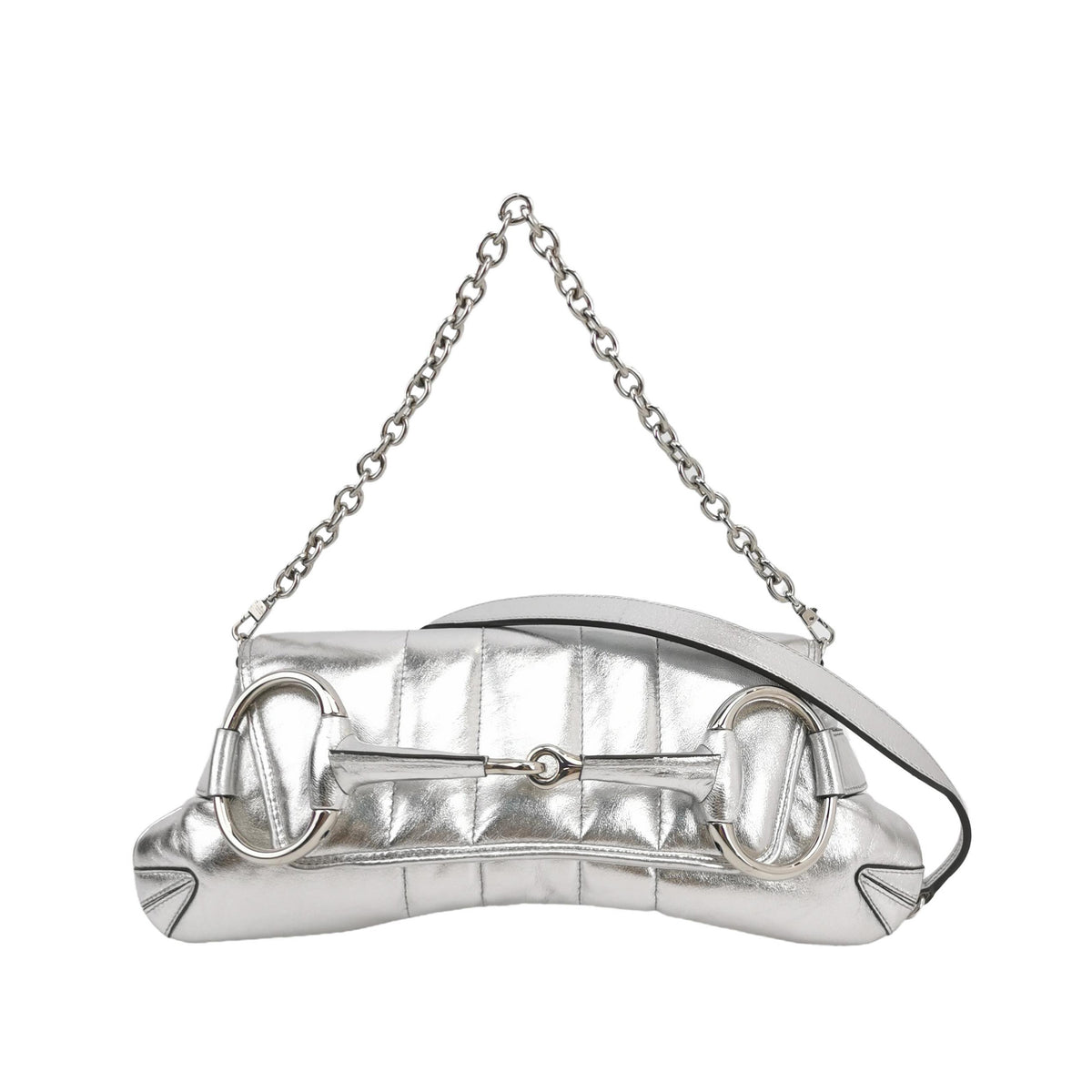 Gucci Gucci Horsebit Chain Medium Lambskin Shoulder Bag