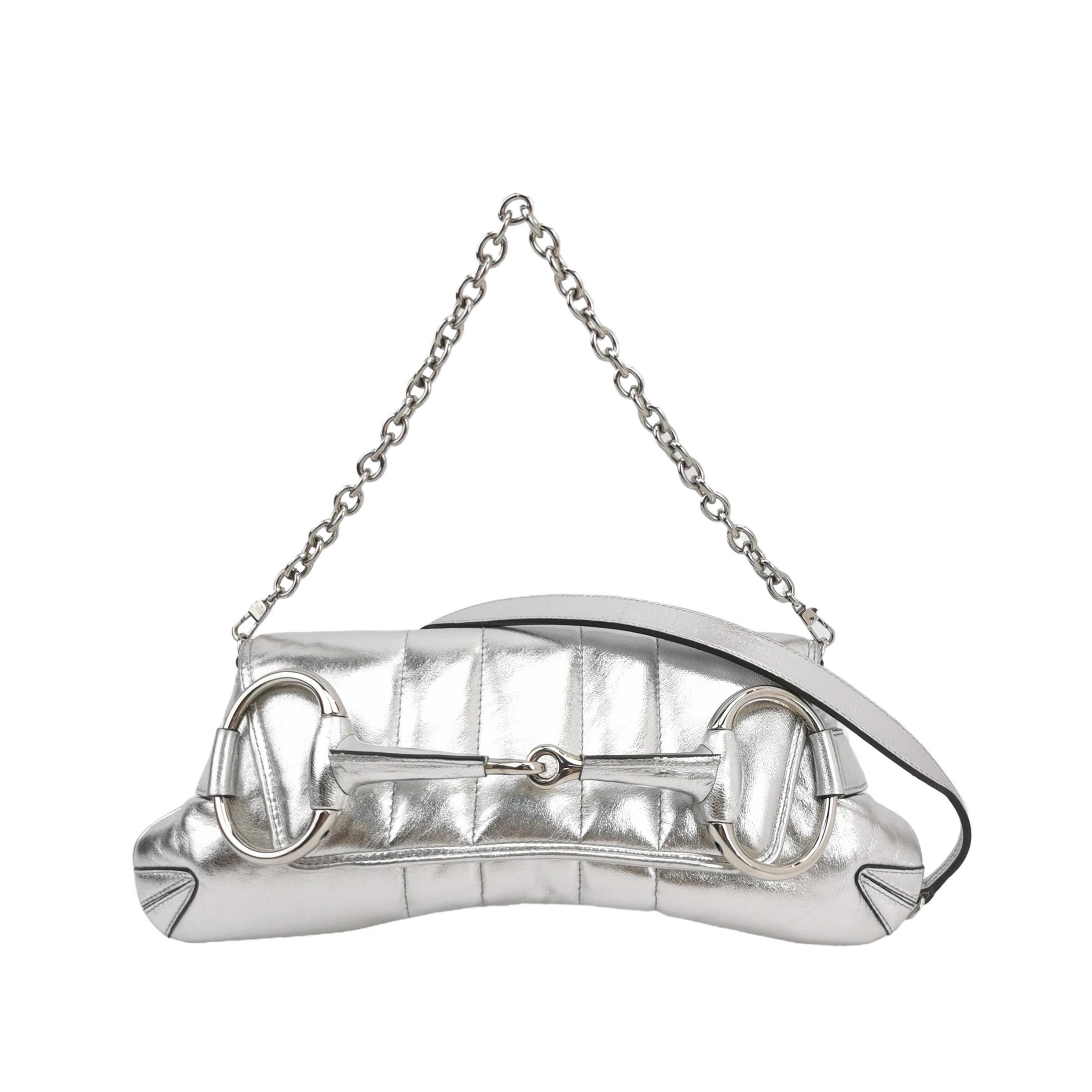 Horsebit Chain Medium Lambskin