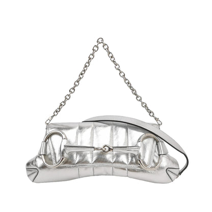 Horsebit Chain Medium Lambskin