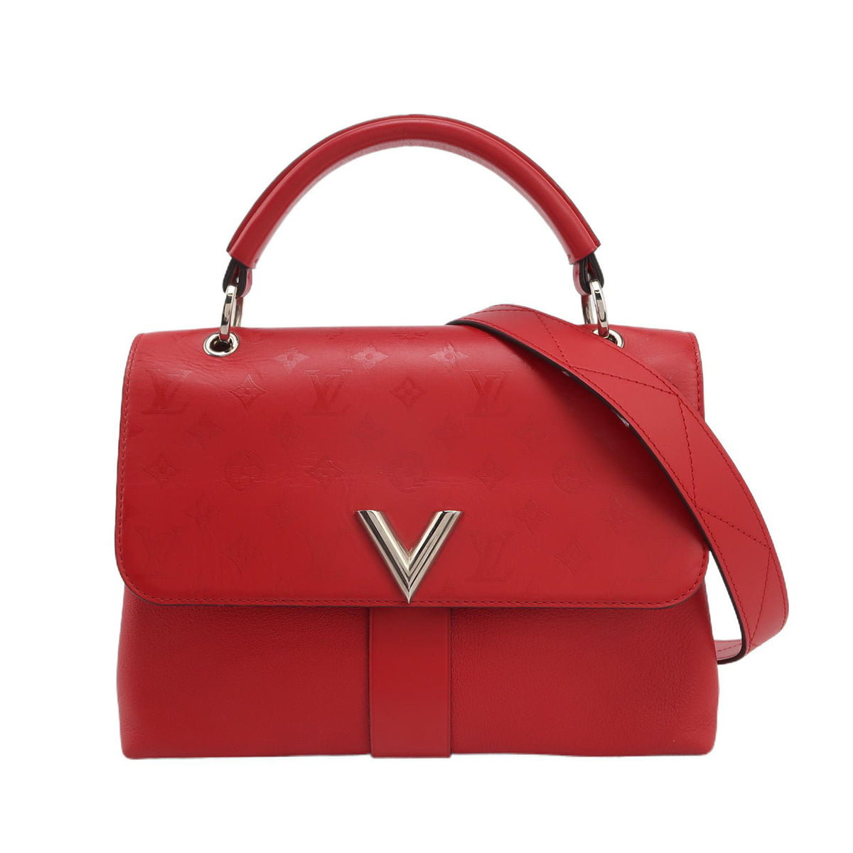 Louis Vuitton (LV) Louis Vuitton Very One Handle Leather Shoulder Bag