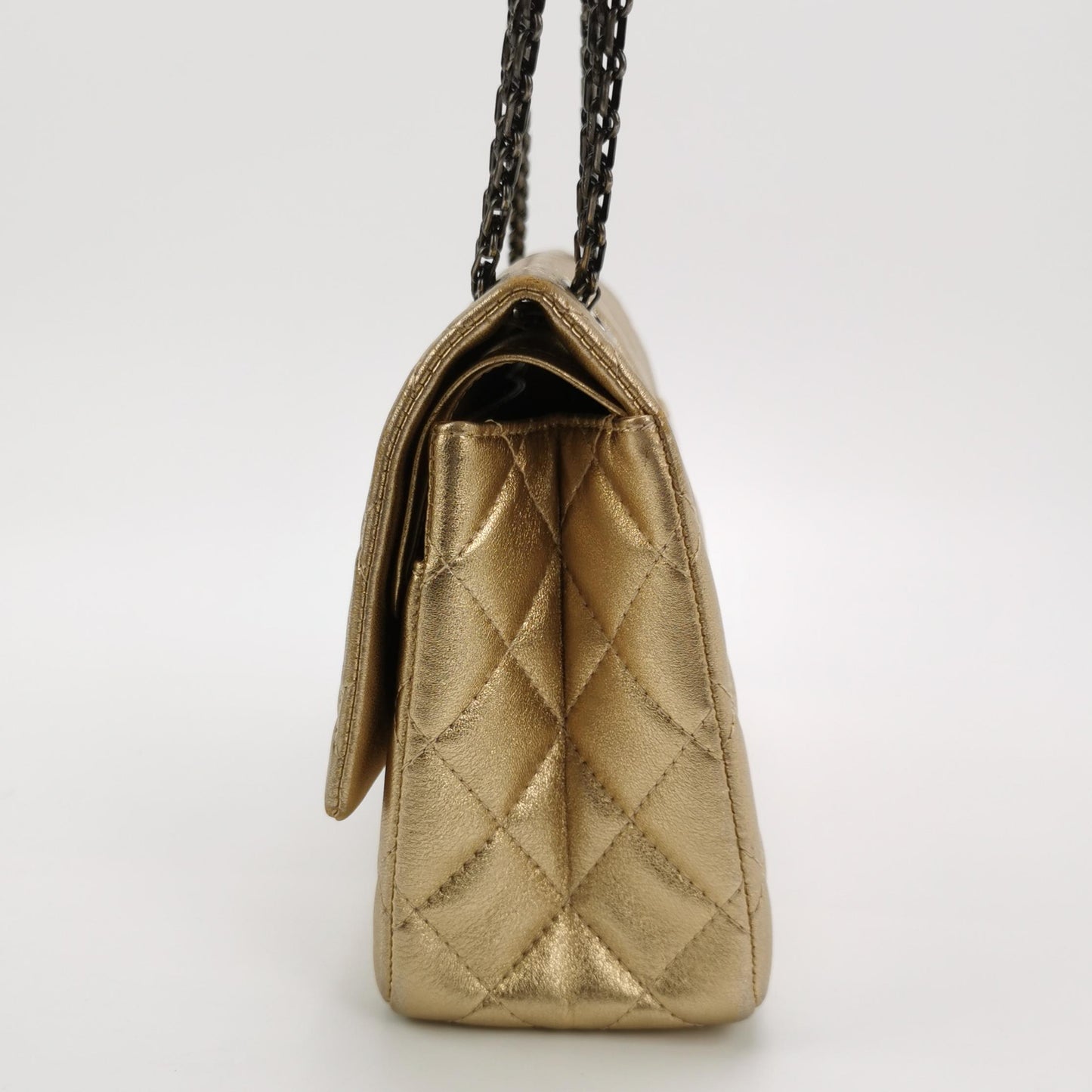 (14P)2.55 Flag Bag Seasonal limited Edition Large Lambskin quilted